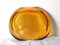 No.1491 Amber Glass Bowl by Frantisek Zemek for Moser, 1970s, Image 14