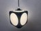 Space Age Dice Ceiling Lamp in Black by Lars Schioler for Hoyrup Lamper, 1970s 33