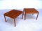 Tavolini vintage in teak di Magnus Olesen, Danimarca, anni '60, set di 2, Immagine 4