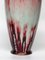 Big Blood of Beef Porzellan Vase, 1930er 5