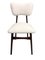 Europäische Stühle aus cremefarbenem Boucle, 1960er, 2er Set 5
