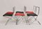 Red and Black Luisa Folding Chairs by Marcello Cuneo for Mobel, 1970s, Set of 6 7