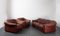Vintage Leather Sofa and Chairs, 1970s, Set of 3, Image 11