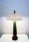 Lámpara de mesa de cristal de Murano Sommerso de Seguso, años 50, Imagen 3