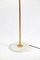 Italian Brass, Marble & Aluminum Floor Lamps, 1950s, Set of 2 17