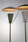 Lampadaires en Laiton, Marbre & Aluminium, Italie, 1950s, Set de 2 15