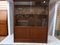 Mid-Century Teak Bookcase with Sliding Glass Doors by Herbert E Gibbs for Tunridge 2