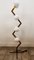 Lámpara de pie vintage en zigzag de latón, Imagen 23