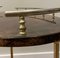 Side table or Trolley in Goatskin and Brass attributed to Aldo Tura, Italy, 1960s 17