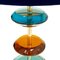 Moderne italienische Mid-Century Tischlampen aus Muranoglas & Messing, 2 . Set 4