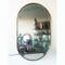 Angeschrägter vergoldeter ovaler Vintage Spiegel 7
