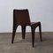Model B 1171 Brown Chairs by Helmut Bätzner for Bofinger, 1969, Set of 4 8