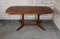 Danish Oval Fold -Out Teach Table Dyrlund the 1960s. 11