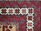 Vintage Handmade Afghan Rug, 1940s 13