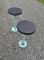 Industrial Iron Stools, Set of 2 7