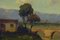 Antonio Tucci, Paisaje de campo, óleo sobre lienzo, Italia, años 90, Enmarcado, Imagen 2
