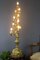 Gilt Brass and Bronze Electrified French Candelabra 6