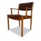 Mid-Century Danish Oak Arm Chair by Poul Volther for FDB MØbler, 1950s, Image 2