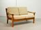 Teak Two-Seater Sofa by Juul Kristensen for Glostrup, 1960s, Image 1