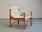 Scandinavian Canvas Safari Chair, 1960s 7