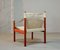 Scandinavian Canvas Safari Chair, 1960s 8