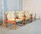 Scandinavian Canvas Safari Chair, 1960s, Image 2