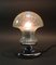 Mid-Century Chrom und Glas Mushroom Tischlampe von Baum Leuchten, 1970er 1