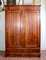 Walnut Wardrobe with 2-Doors and 2-Drawers, Italy, Late 19th Century, Image 23