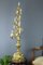 Gilt Brass and Bronze Electrified French Candelabra 7