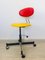 Red & Yellow Leather Model Z-359 Office Chair from Kovona, 1970s 10