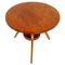 Tavolino da caffè in legno di noce e faggio di Ico Parisi per La Permanente Mobili Cantù, Italia, anni '50, Immagine 2