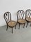 Bistro Chairs in Cane from Thonet, 1890s, Set of 4, Image 10