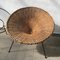 Mid-Century Italian Sunflower Wicker Chairs, Set of 2 9