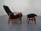 Teak Lounge Chair & Ottoman by Rolf Rastad & Adolf Relling for Arnestad Bruk, 1950s 3