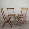 Vintage Outdoor Chairs, 1900s, Set of 4