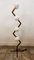 Lámpara de pie vintage en zigzag de latón, Imagen 30