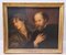Portrait of Rubens and Van Dyck, 1800s, Oil on Canvas, Framed 1