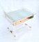 Bureau en Verre Acrylique et Laiton par Charles Hollis Jones, 1990s 11