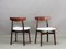 Dining Chairs in Rosewood by Henry Kjaernulf for Bruno Hansen, Set of 6 2
