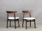 Dining Chairs in Rosewood by Henry Kjaernulf for Bruno Hansen, Set of 6, Image 2