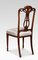 Chaises d'Appoint en Noyer, 1890s, Set de 4 1