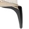 Dänischer Harp Chair aus Seil & Schwarz Lackiertem Holz von Jørgen Høvelskov, 1960er 4