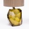 Tobacco Murano Glass Rock Table Lamps, Set of 2, Image 2