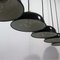 French Black Enamel Pendant Lamp, 1950s 7