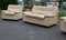 Small Beige Leather 2-Seat Sofa from de Sede 5