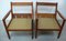 Mid-Century Modern Danish Lounge Chairs in Teak with Cream Upholstery from France & Søn, 1950s, Set of 2, Image 7