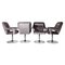 Chaises Pivotantes Mid-Century, Italie, Set de 4 11