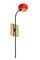 Lámpara de pared Blossom One Stalk Tulip de Pierangelo Orecchioni para Brass Brothers, Imagen 1