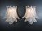 Vintage Italian Glass 6-Tier Sconces, 1980s, Set of 2, Image 24