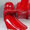 1st Series Panton Chairs from Herman Miller Collection Vitra, 1960s, Set of 4 4